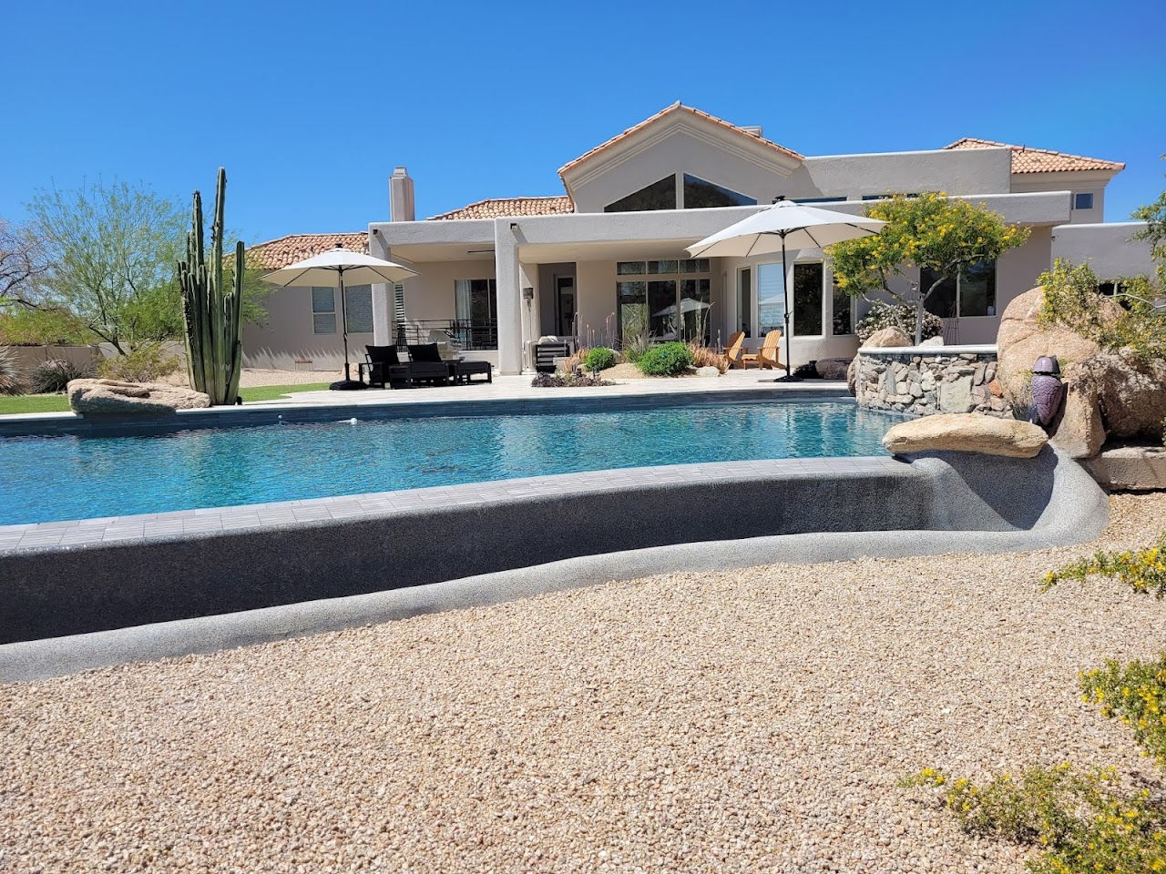 Tahoe Custom Pools project